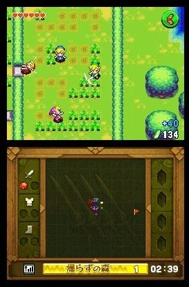 The Legend of Zelda: Four Swords - кадр 2