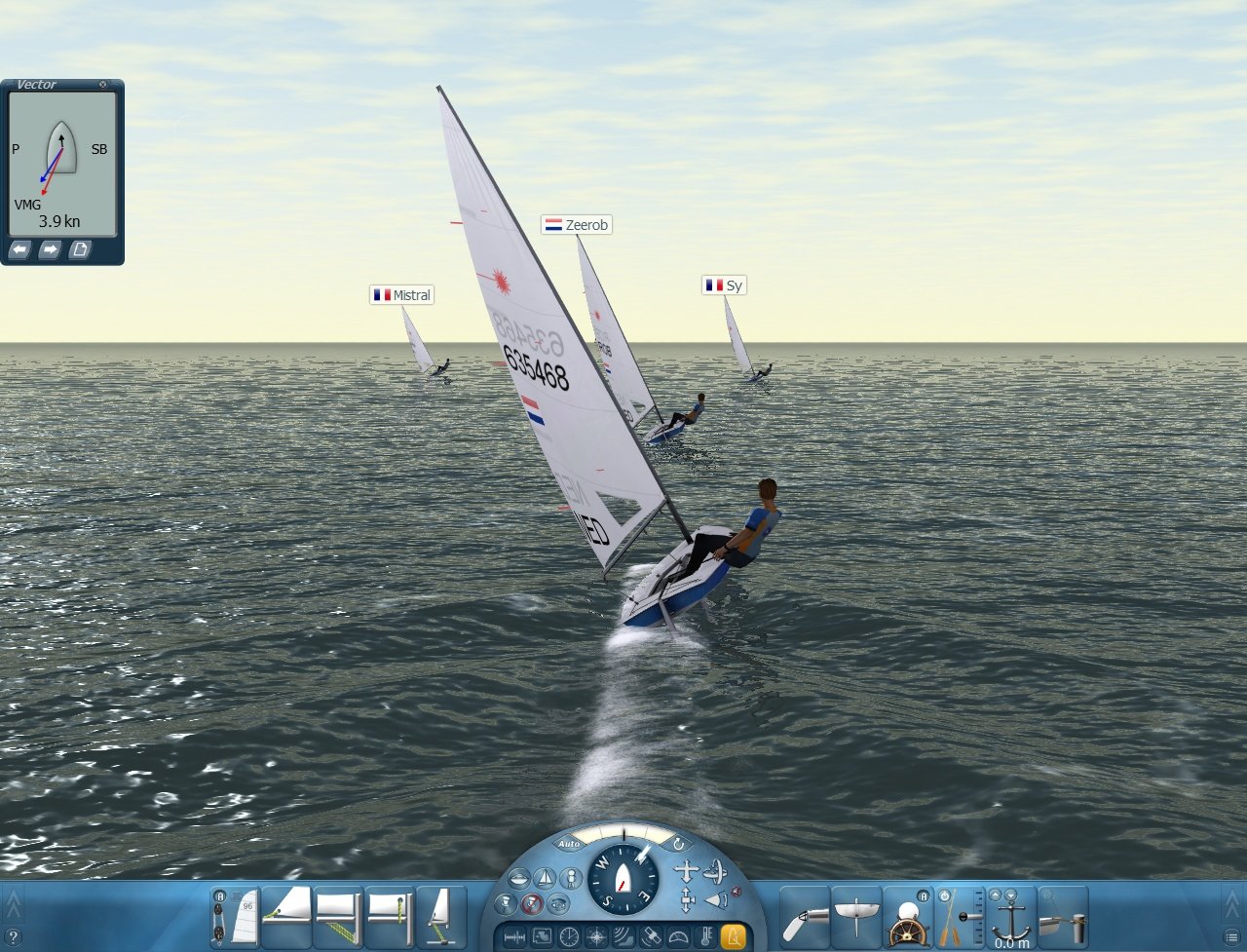 Sail Simulator 2010 — скриншот 4