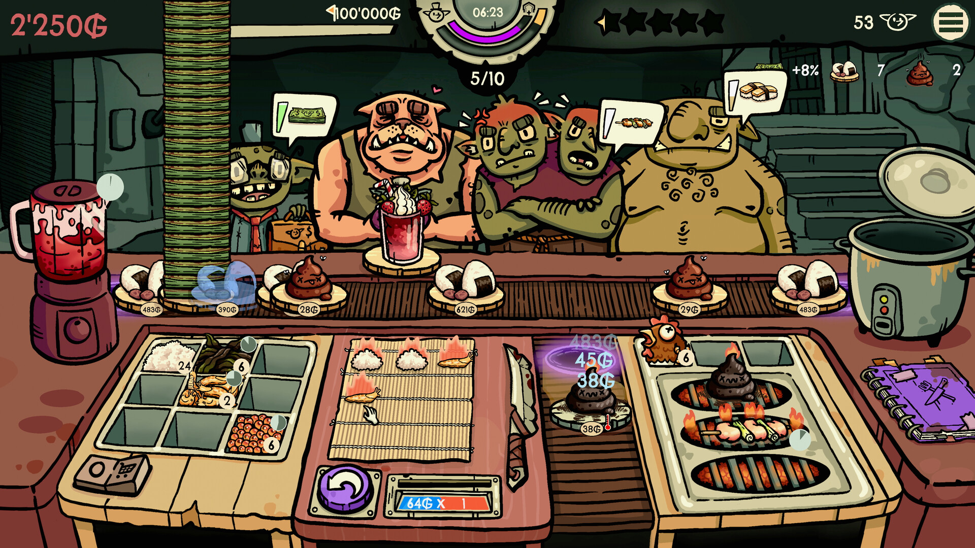 Goblin Sushi — скриншот 4