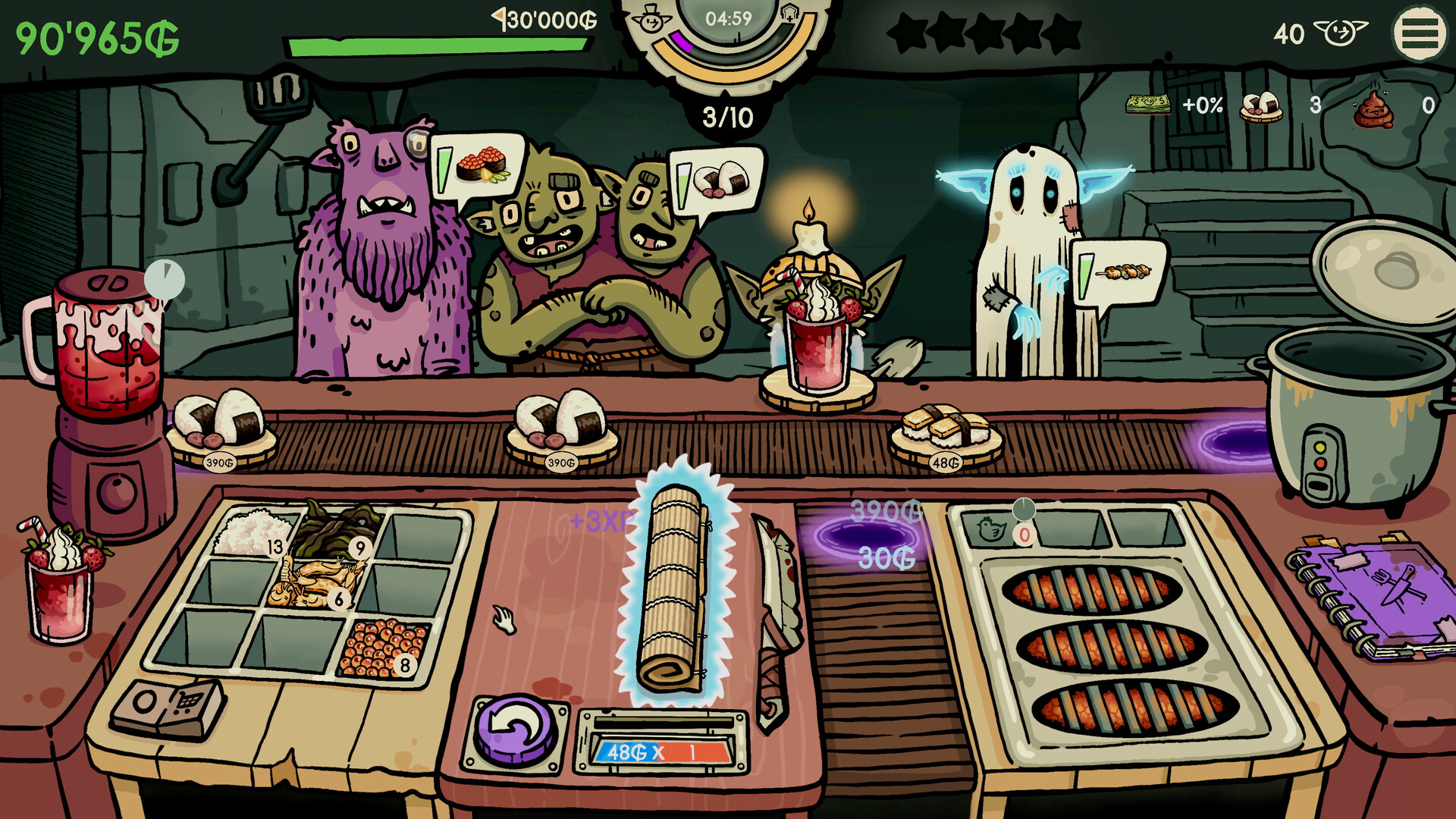 Goblin Sushi — скриншот 3