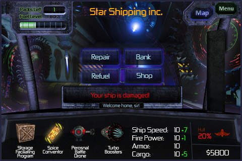 Star Shipping HD — скриншот 4