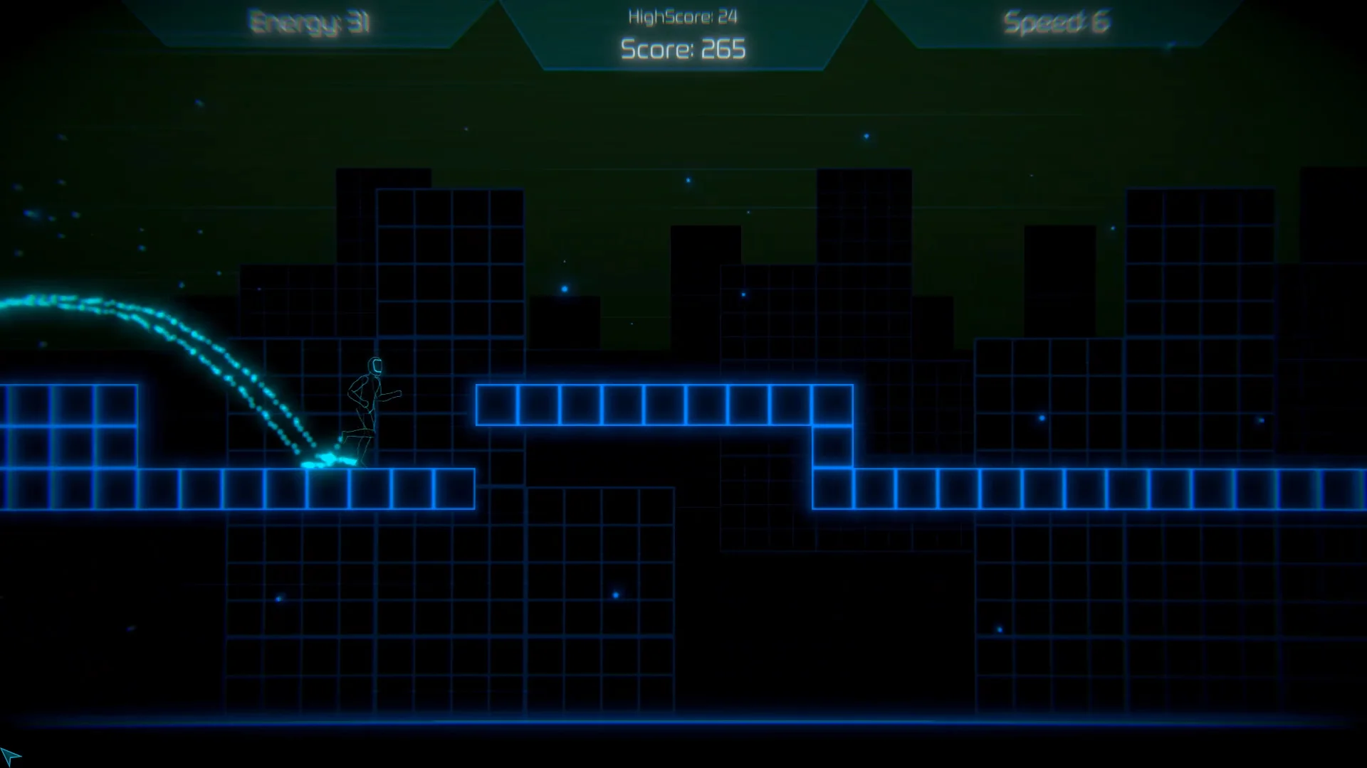 Neon Void Runner - кадр 5