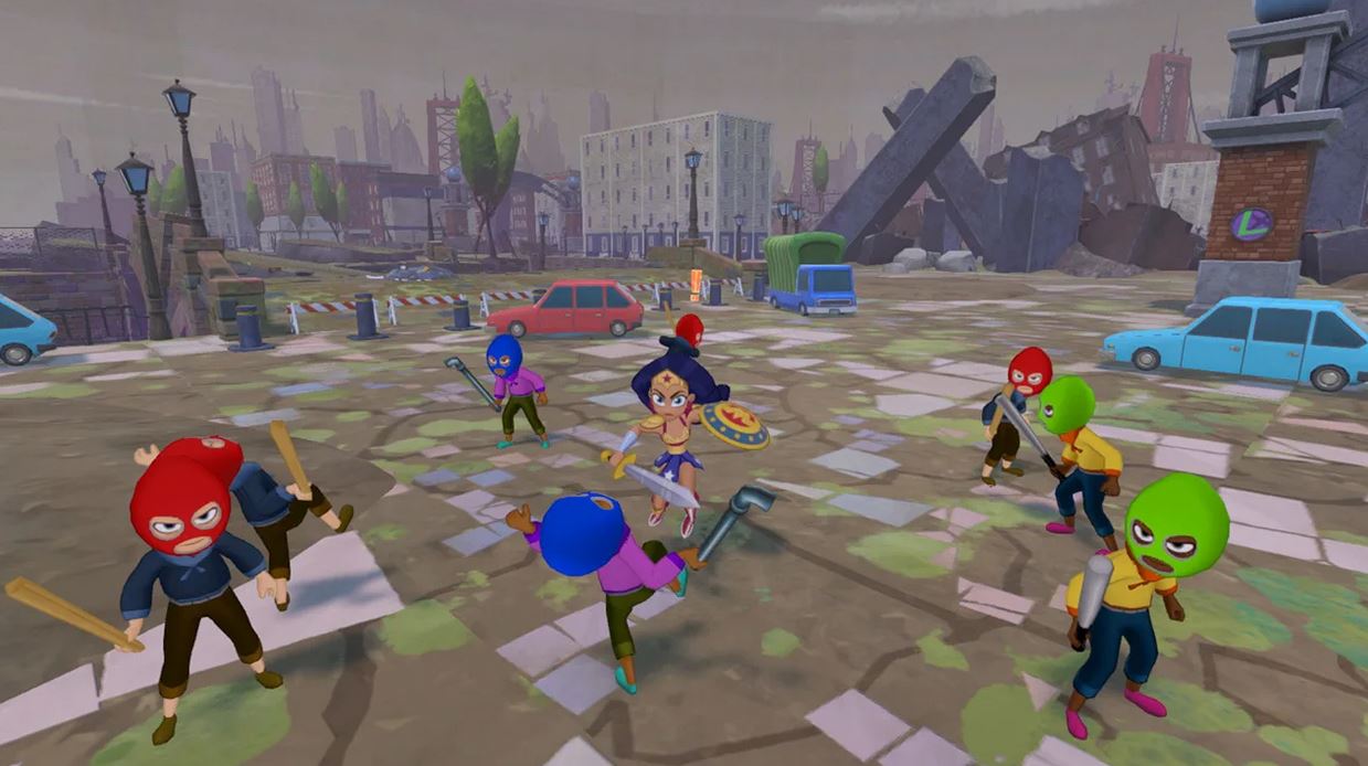 DC Super Hero Girls: Teen Power — скриншот 1
