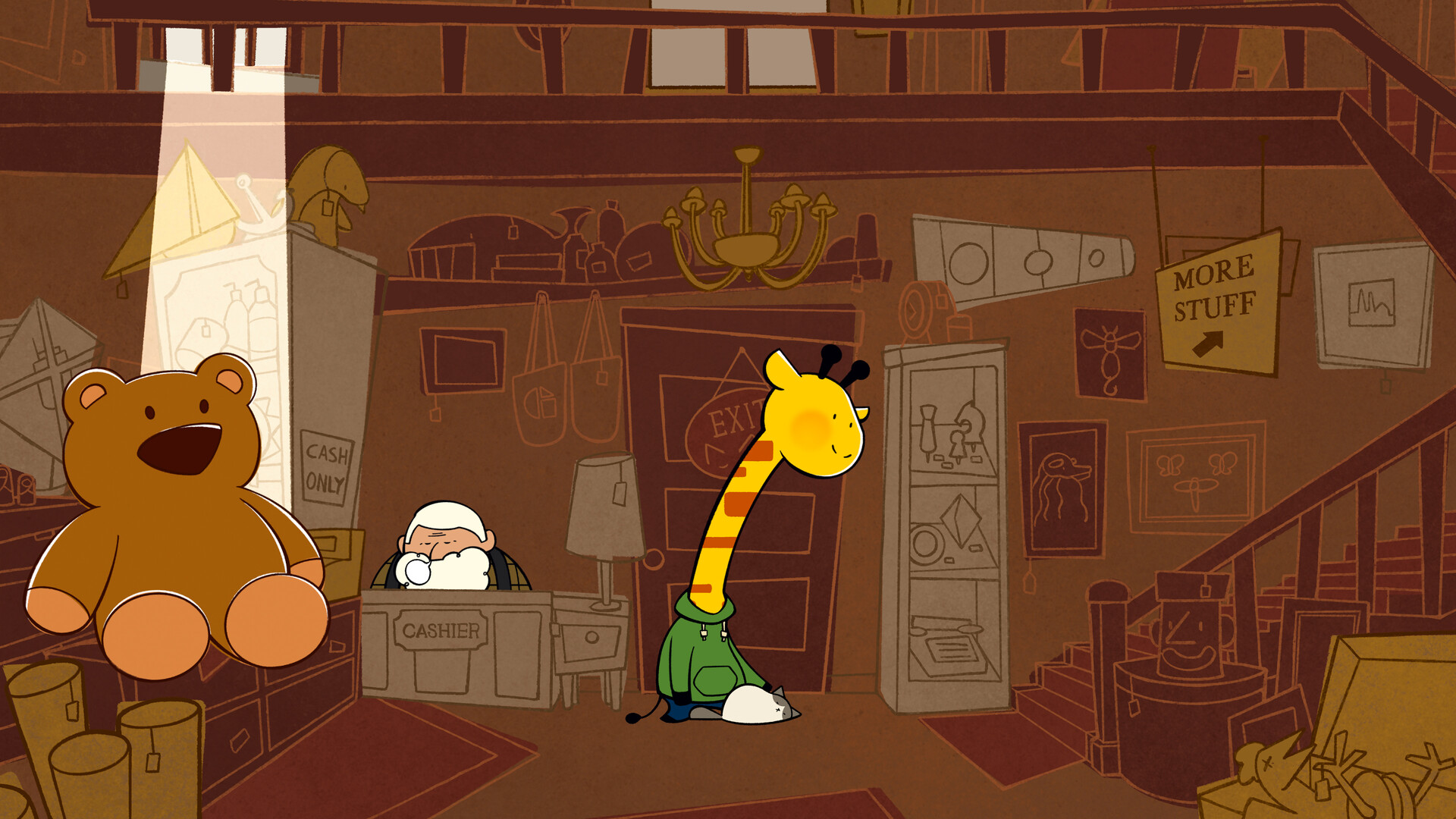 A Week in the Life of Asocial Giraffe — скриншот 2