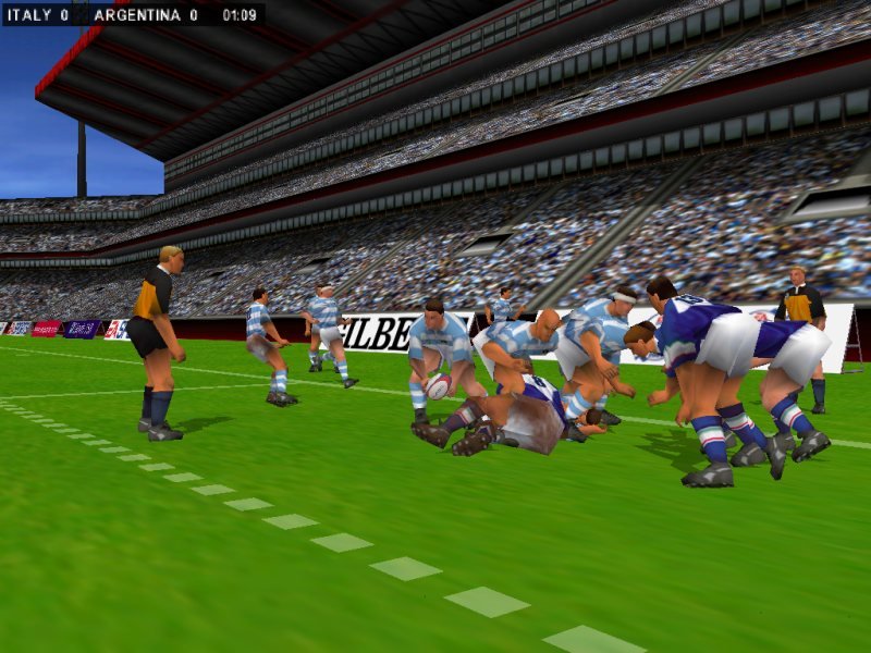 Rugby 2001 — скриншот 6