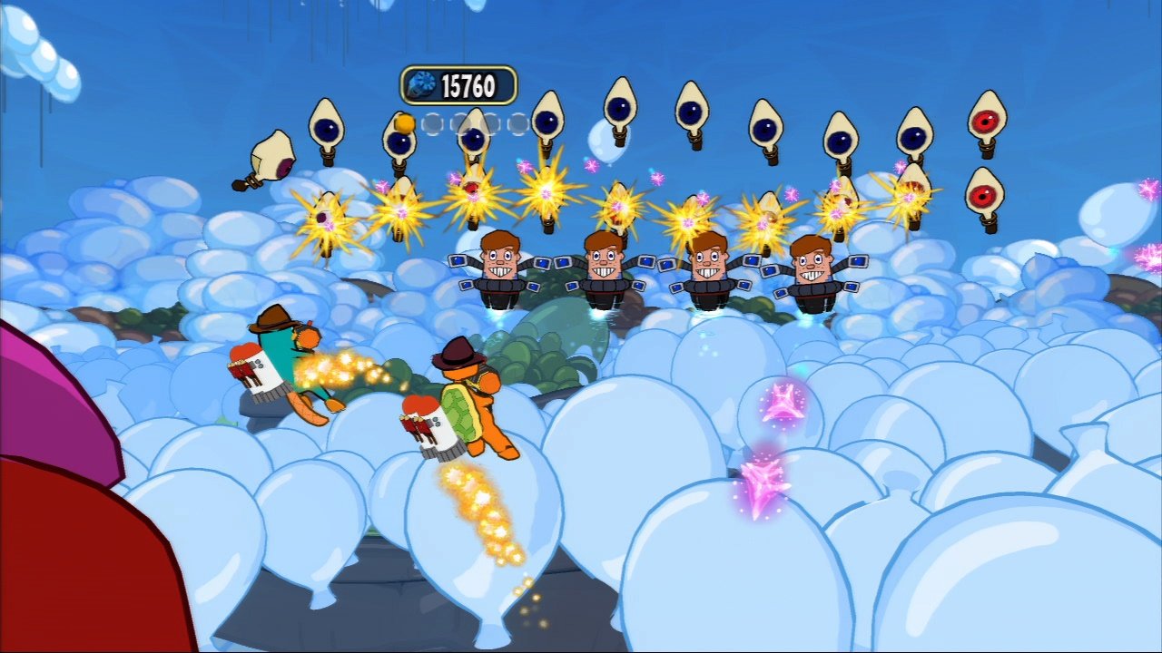 Phineas and Ferb: Across the Second Dimension — скриншот 2