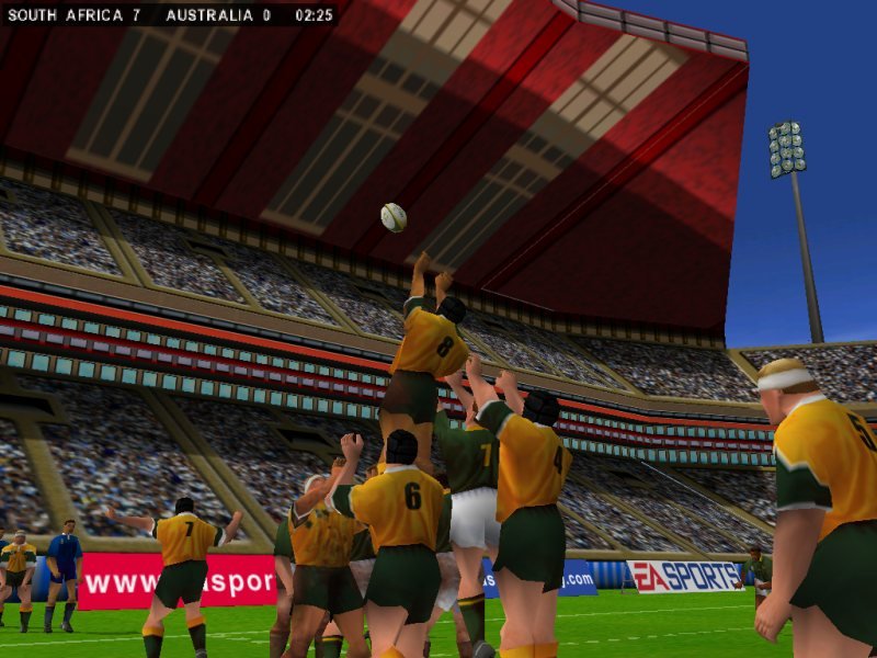 Rugby 2001 — скриншот 2