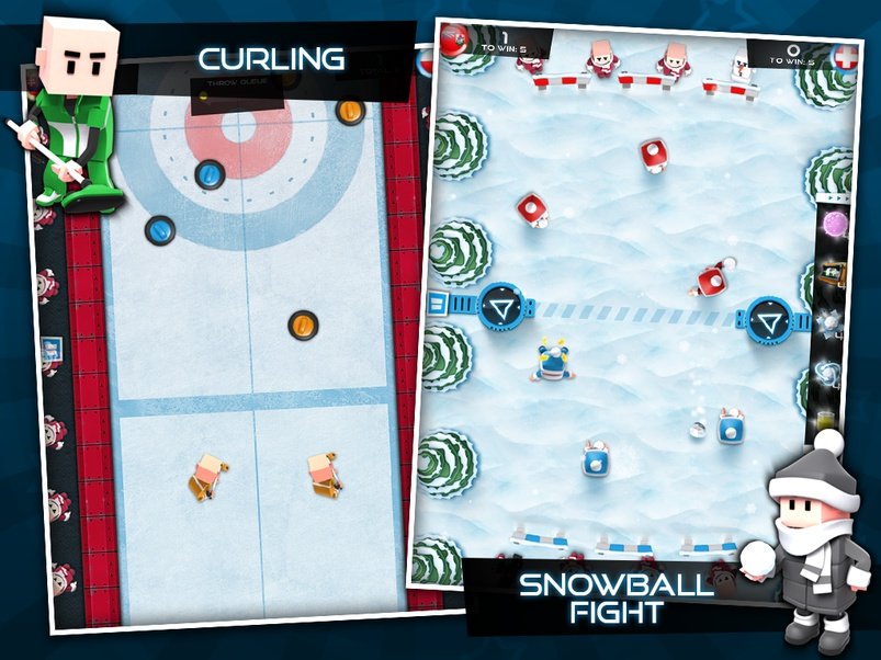 Flick Champions Winter Sports — скриншот 2