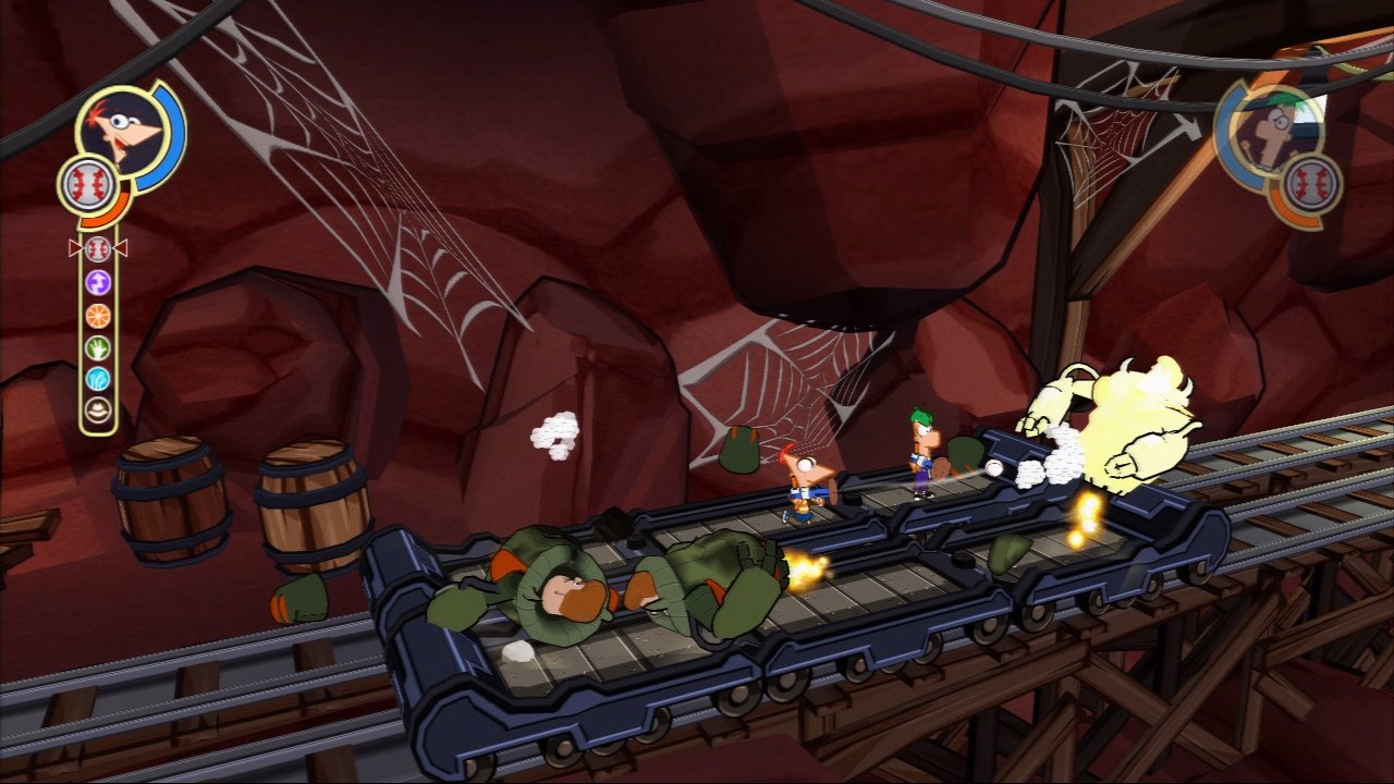 Phineas and Ferb: Across the Second Dimension — скриншот 4