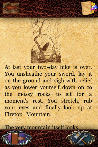 Fighting Fantasy: The Warlock of Firetop Mountain (2009/II) — скриншот 4