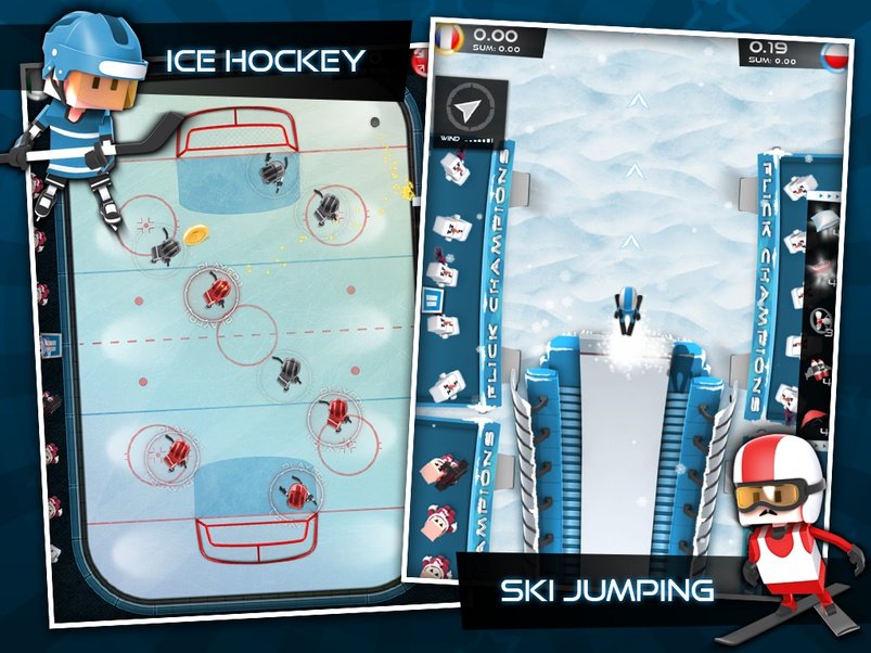 Flick Champions Winter Sports — скриншот 4