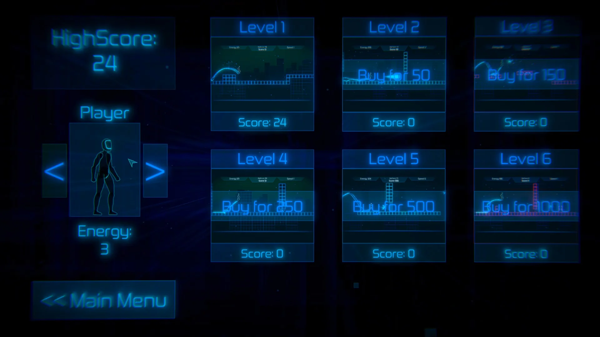 Neon Void Runner - кадр 7