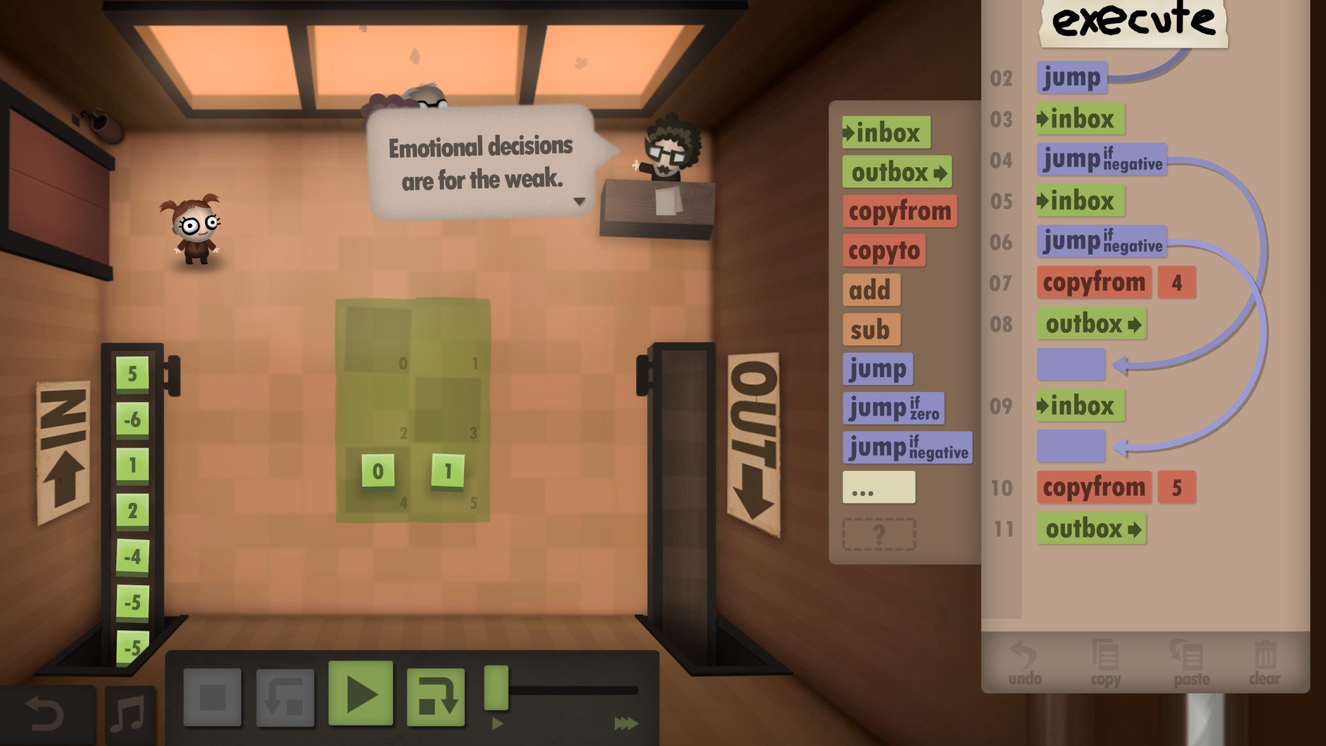 Human Resource Machine — скриншот 1