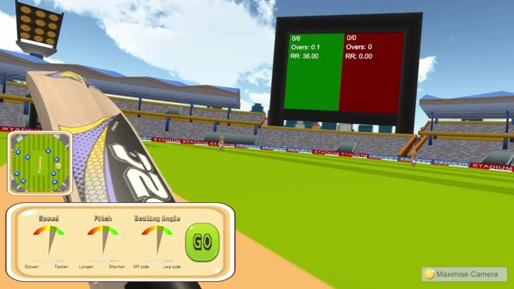 Casual Cricket VR - кадр 14