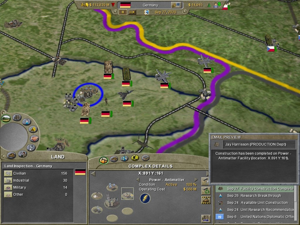 Supreme Ruler 2020: Global Crisis — скриншот 3