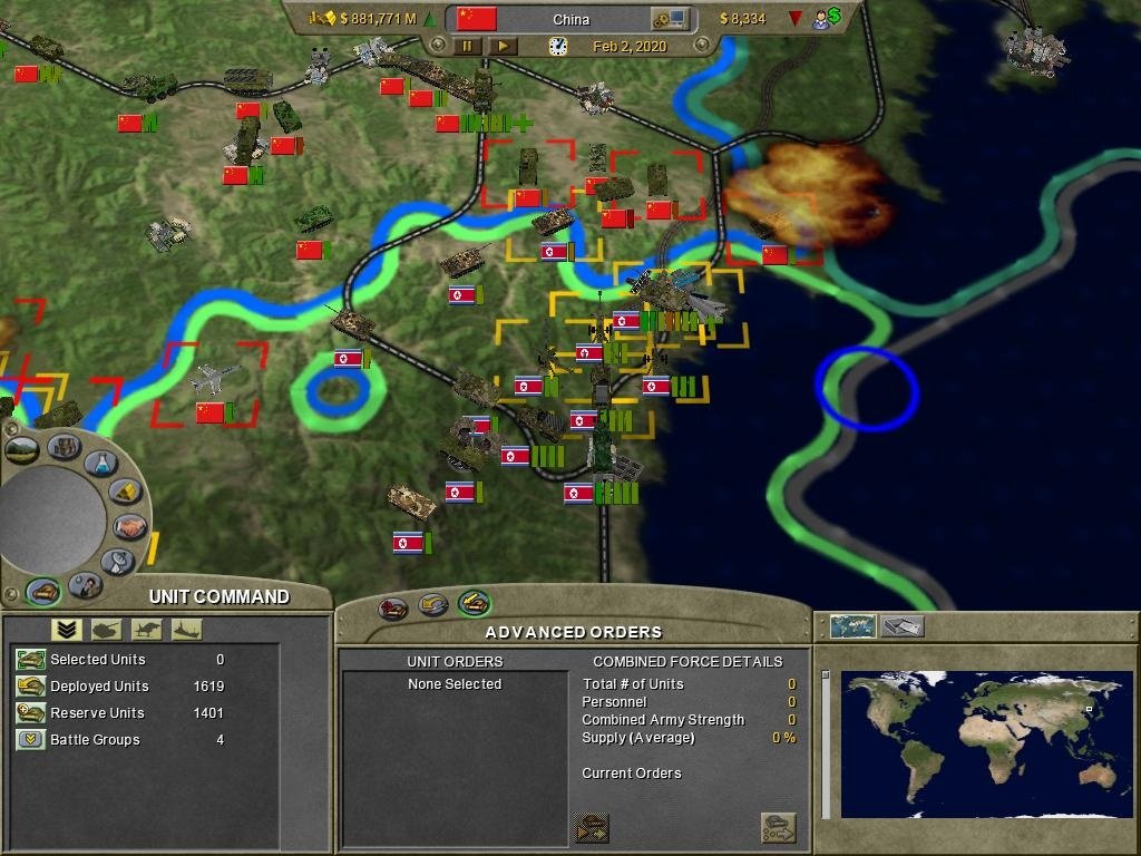 Supreme Ruler 2020: Global Crisis — скриншот 1