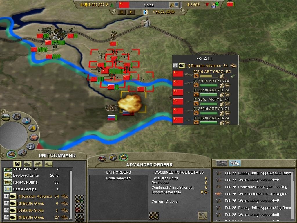 Supreme Ruler 2020: Global Crisis — скриншот 2