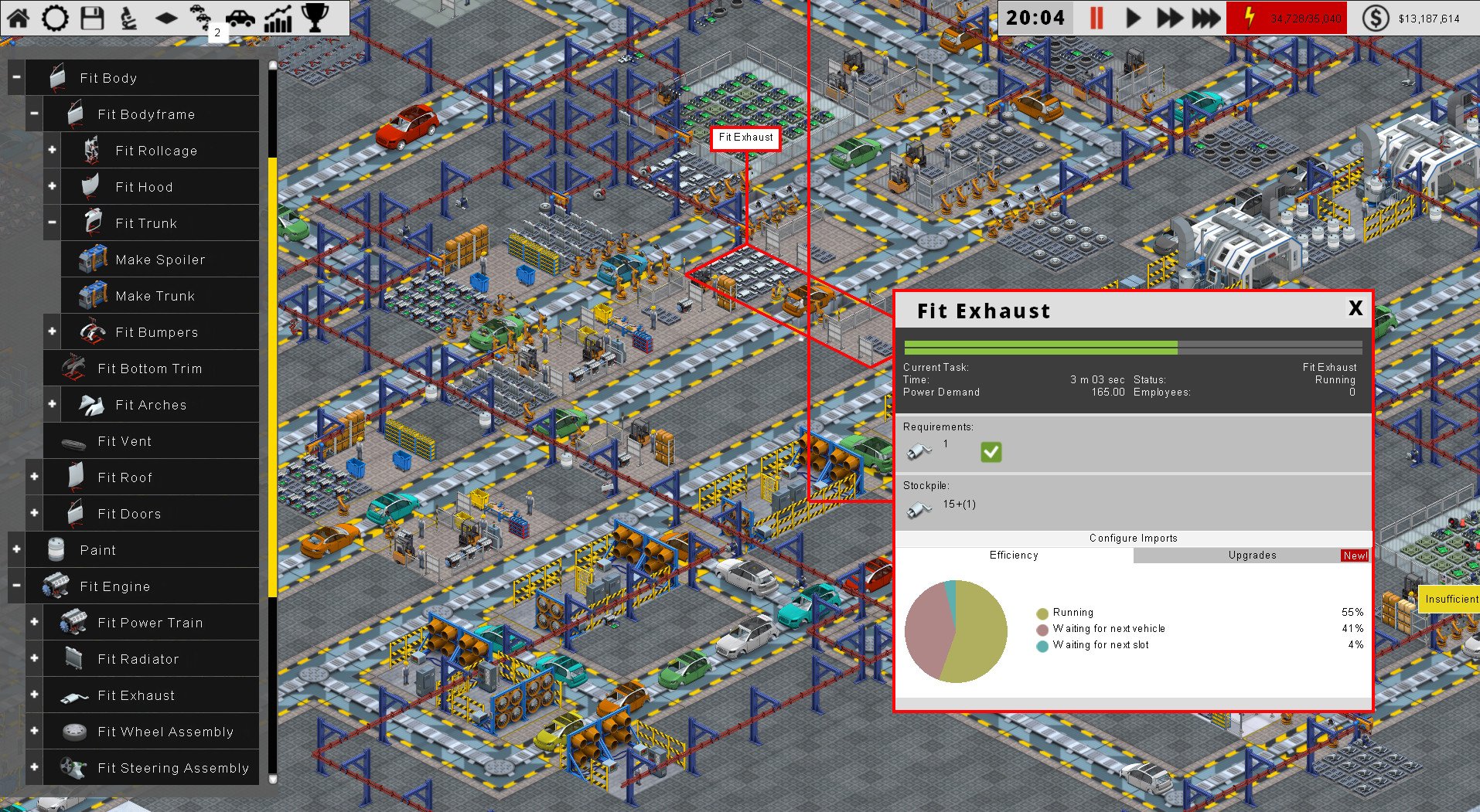Production Line — скриншот 6
