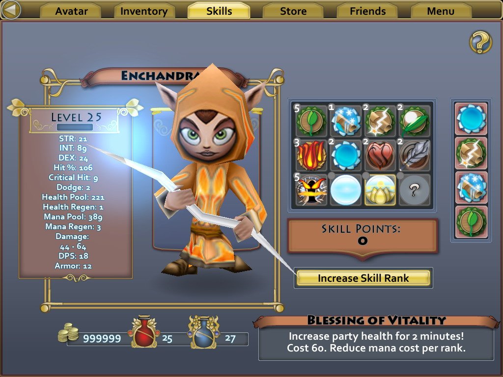 Pocket Legends — скриншот 3