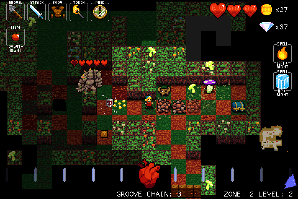 Crypt of the Necrodancer — скриншот 2