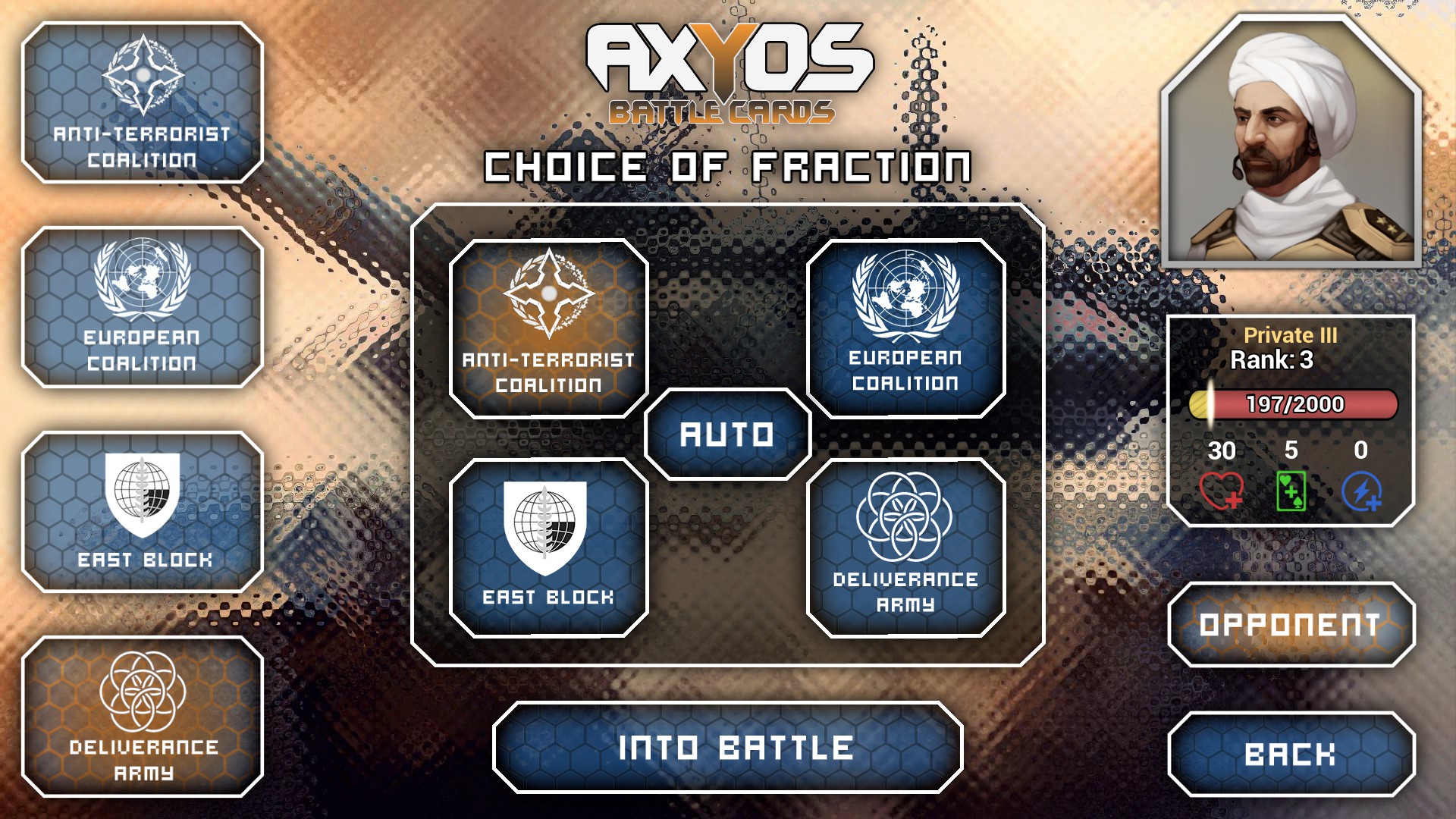 AXYOS: Battlecards — скриншот 5