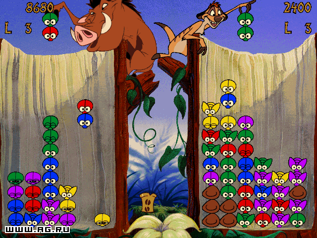 Timon & Pumbaa's Jungle Games — скриншот 1