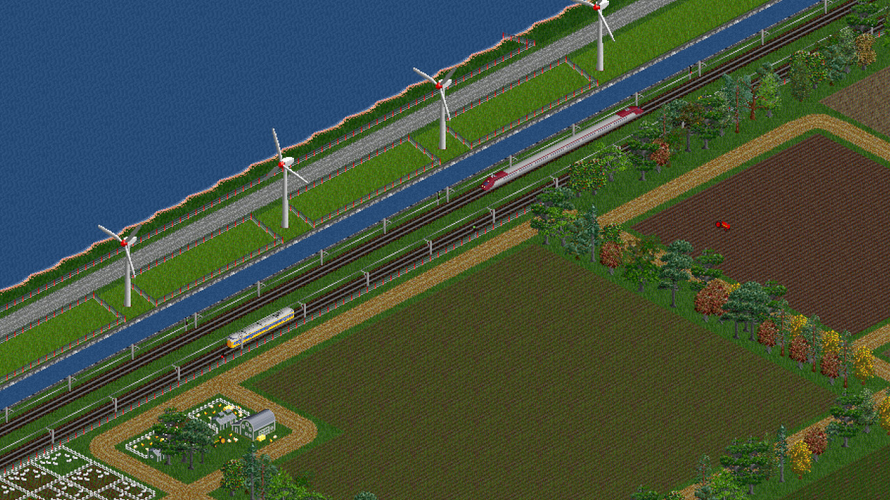 OpenTTD — скриншот 8