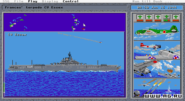 Carriers at War (1991) — скриншот 5