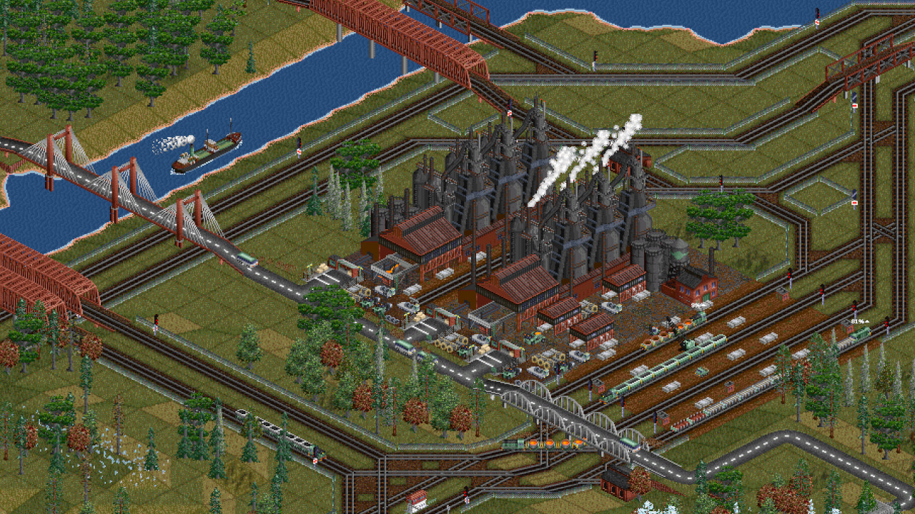 OpenTTD — скриншот 2