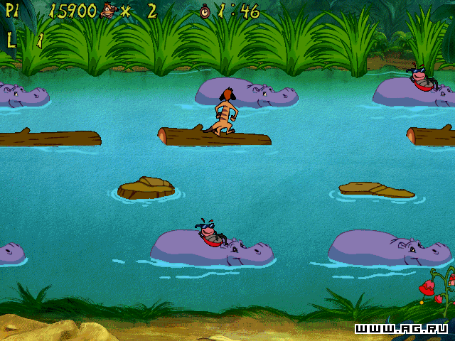 Timon & Pumbaa's Jungle Games — скриншот 5