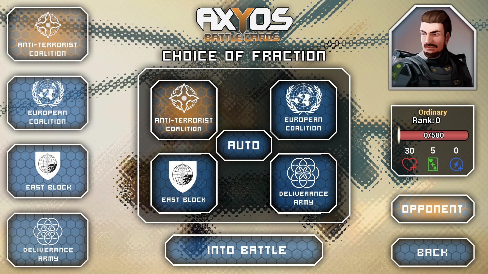 AXYOS: Battlecards — скриншот 2