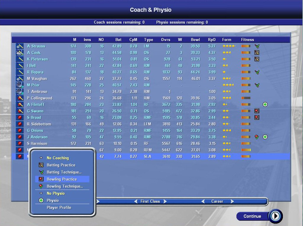 International Cricket Captain 2009 Ashes Edition — скриншот 7