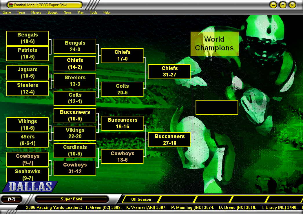 Football Mogul 2007 — скриншот 2