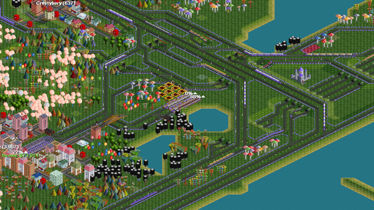 OpenTTD — скриншот 4
