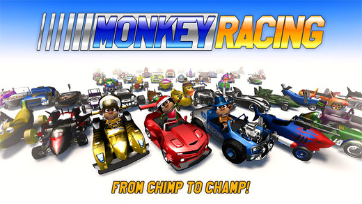 Monkey Racing — скриншот 1