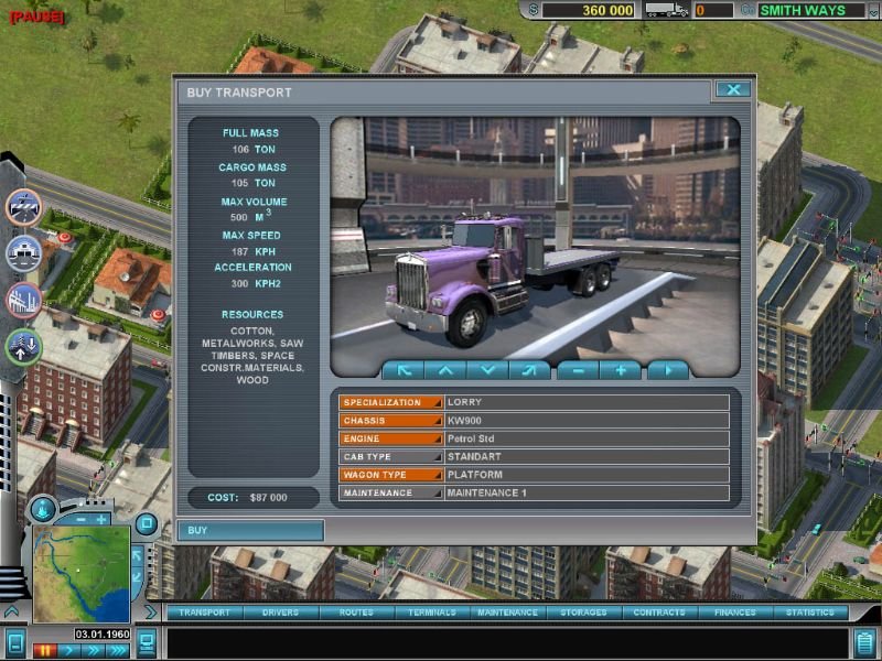 Hard Truck Tycoon — скриншот 6