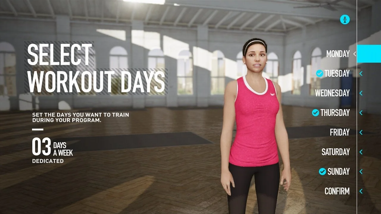 Nike+ Kinect Training - кадр 4