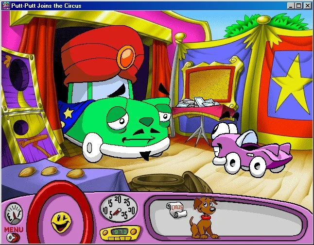 Putt-Putt Enters the Race - кадр 1