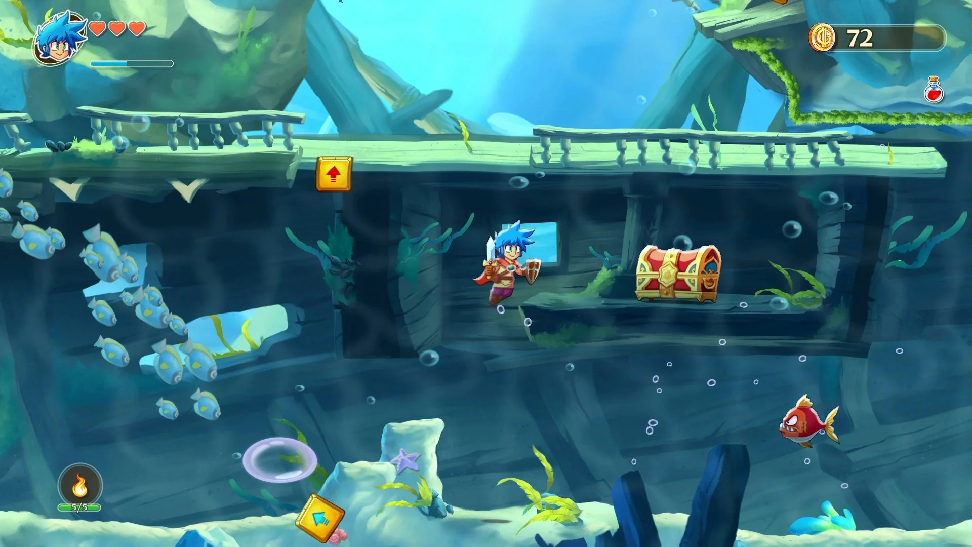 Monster Boy and the Cursed Kingdom - кадр 7