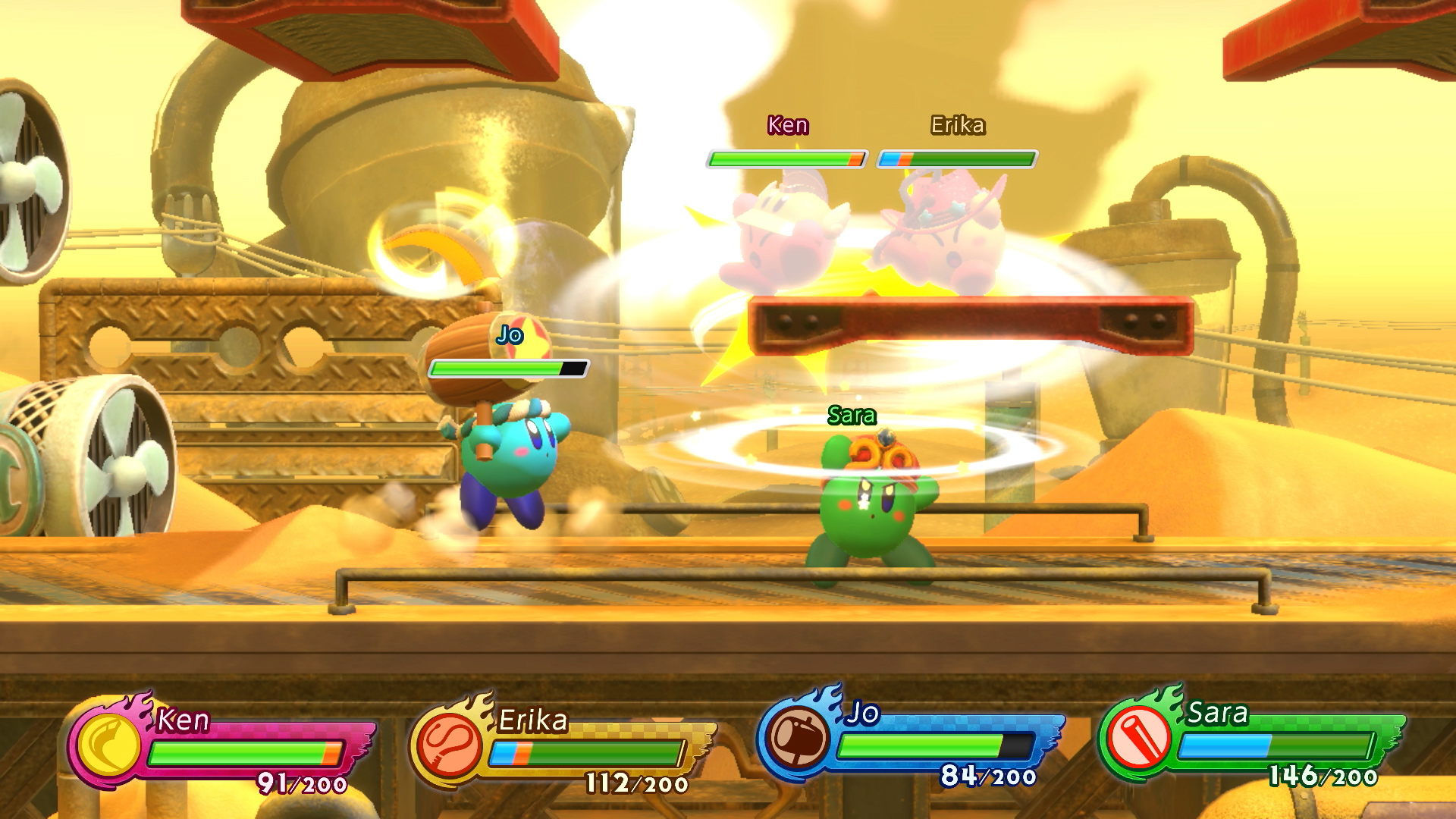 Kirby Fighters 2 — скриншот 6
