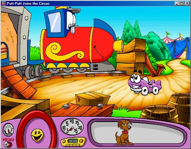 Putt-Putt Enters the Race - кадр 7