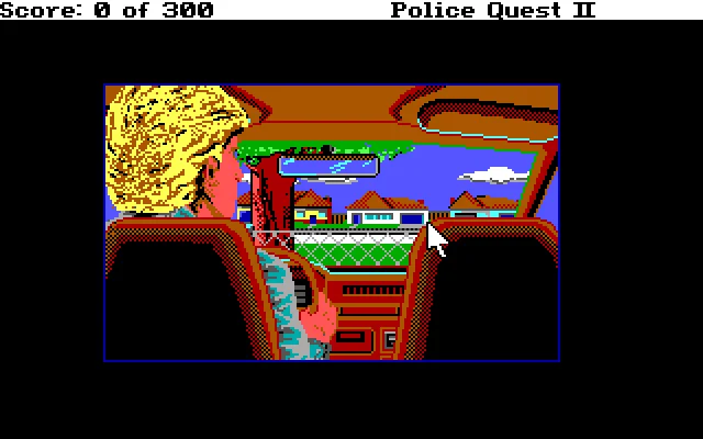 Police Quest 2: The Vengeance - кадр 2