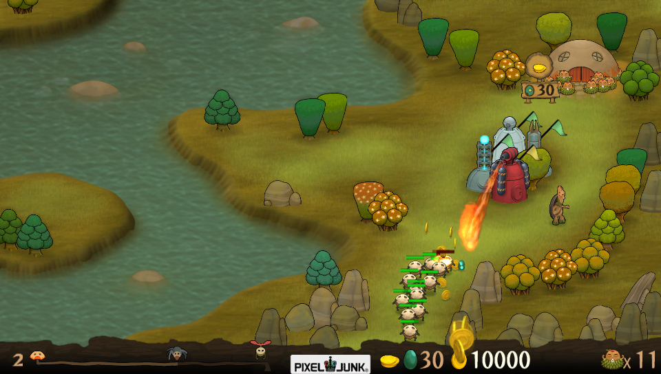 PixelJunk Monsters: Ultimate HD — скриншот 3