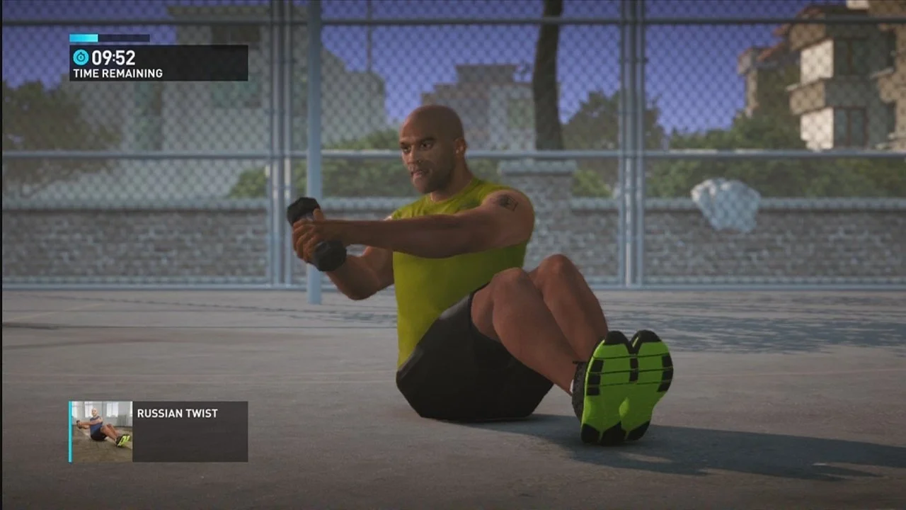 Nike+ Kinect Training - кадр 5