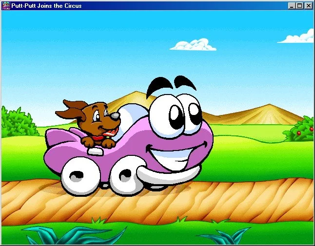 Putt-Putt Enters the Race - кадр 9
