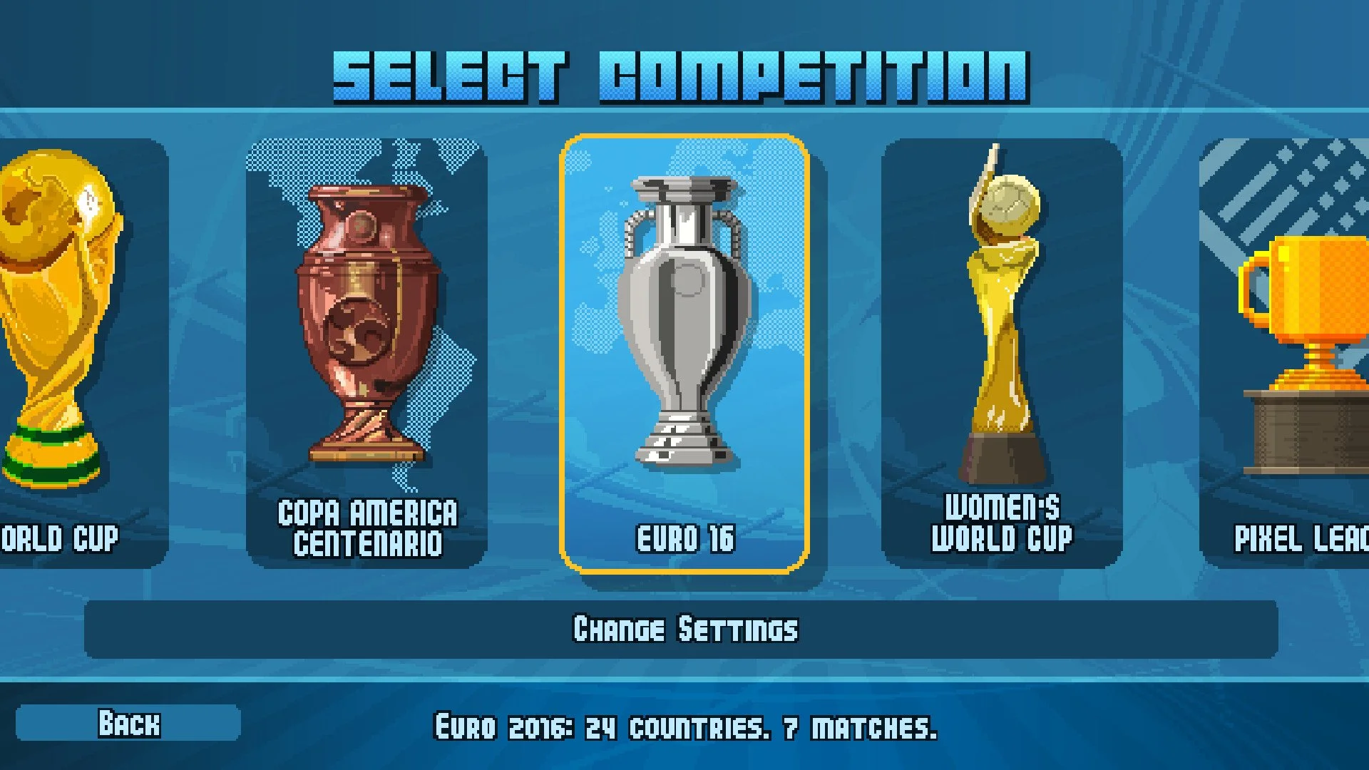 Pixel Cup Soccer 17 - кадр 16