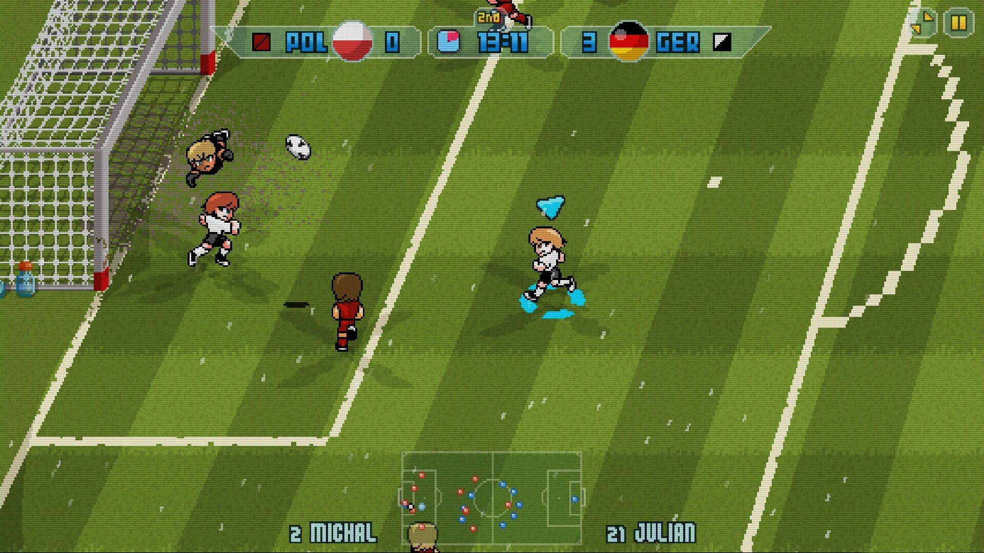 Pixel Cup Soccer 17 - кадр 11