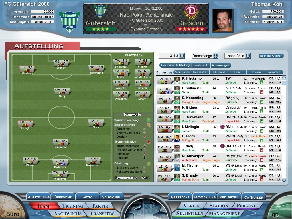 Anstoss 2007 - кадр 6