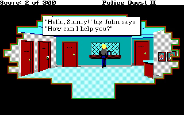 Police Quest 2: The Vengeance - кадр 3