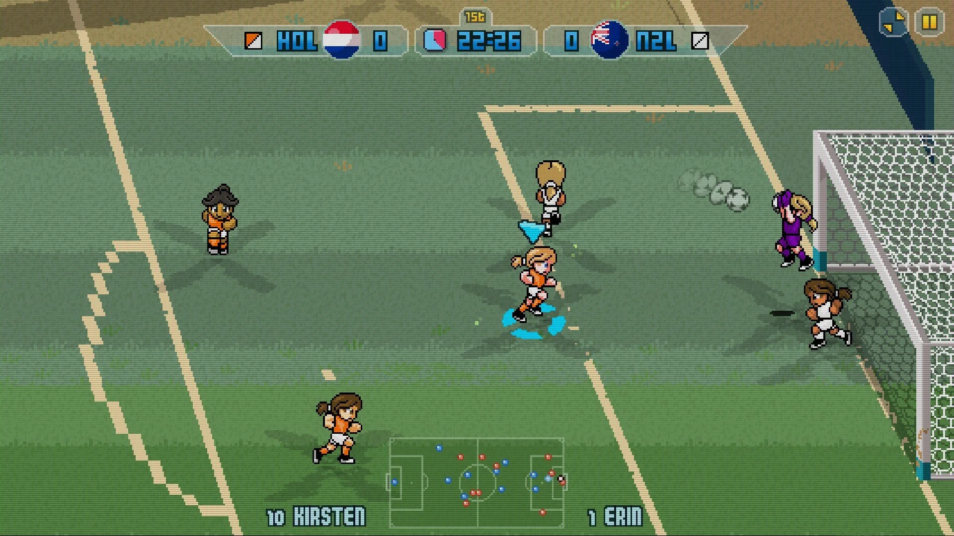 Pixel Cup Soccer 17 - кадр 12
